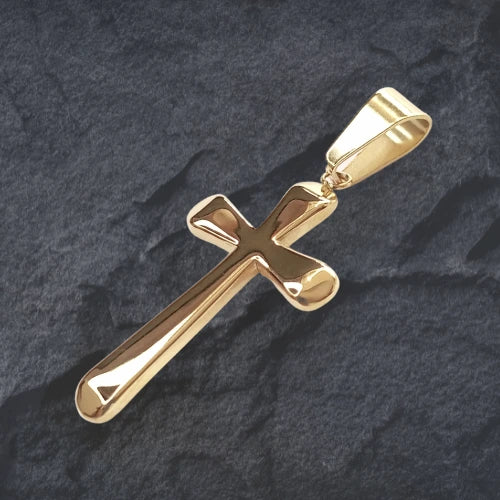 Dije Cruz Lisa Unisex