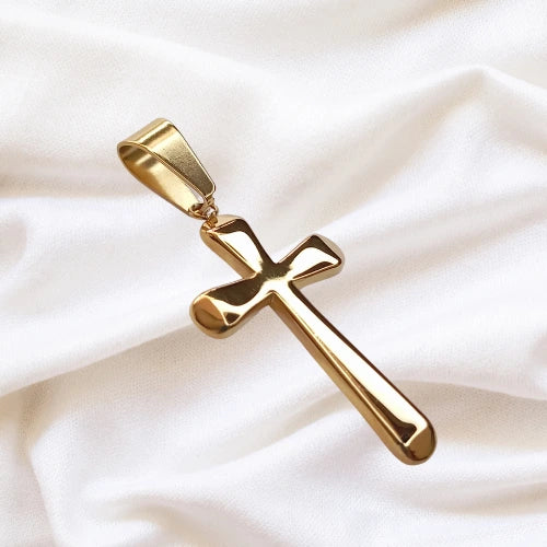 Dije Cruz Lisa Unisex