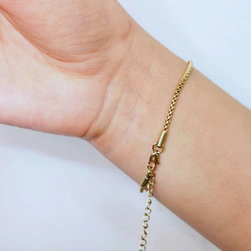 Cadena + Pulsera Veneciana Gratis Dije de San Benito