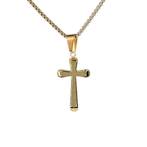 Dije Cruz Lisa Unisex