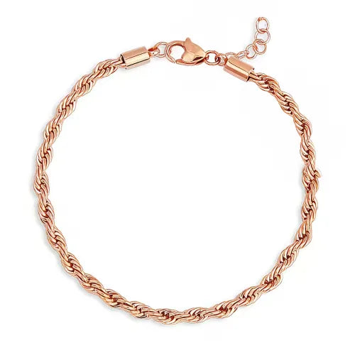 Pulsera Lazo Rosa Dama