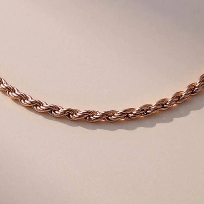 Cadena Lazo Rosa Dama