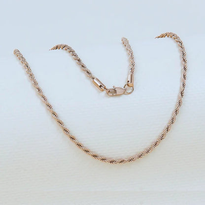 Cadena Lazo Rosa Dama