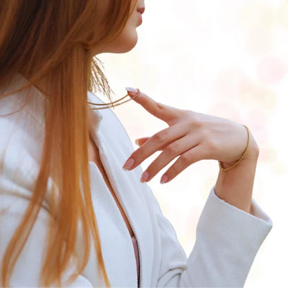 Cadena + Pulsera Veneciana Gratis Dije de Cruz