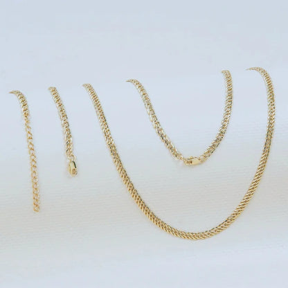 Cadena + Pulsera Entrelazada Dama