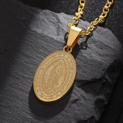 Cadena + Pulsera Veneciana Gratis Dije Virgen de Guadalupe