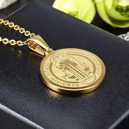 Cadena + Pulsera Veneciana Gratis Dije de San Benito