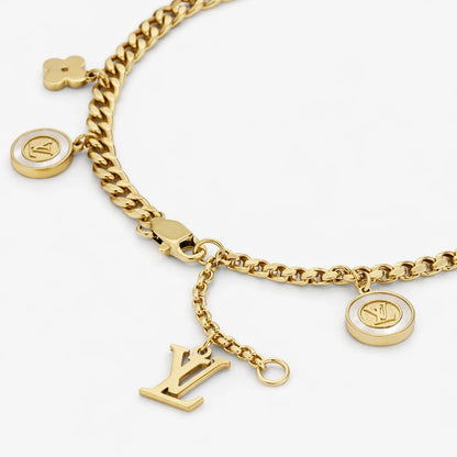 Pulsera Mujer LV Trebol - Ref105